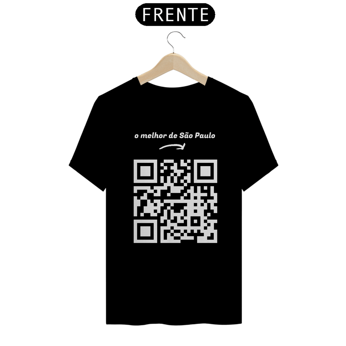 Nome do produto: T-Shirt QR Club Corinthians