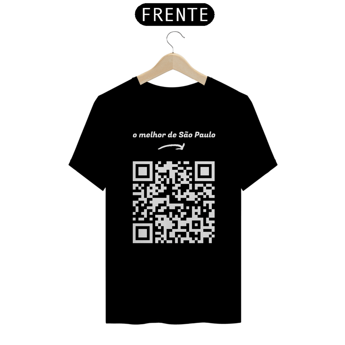 Nome do produto: T-Shirt QR Club Palmeiras