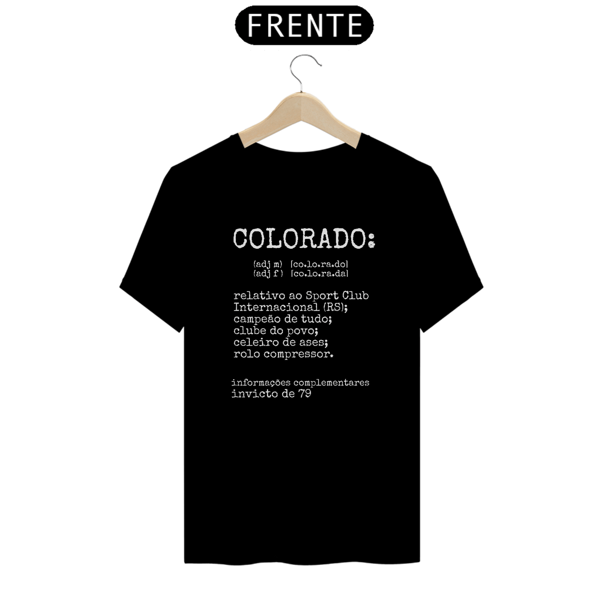 Nome do produto: T-Shirt Aurélio Internacional