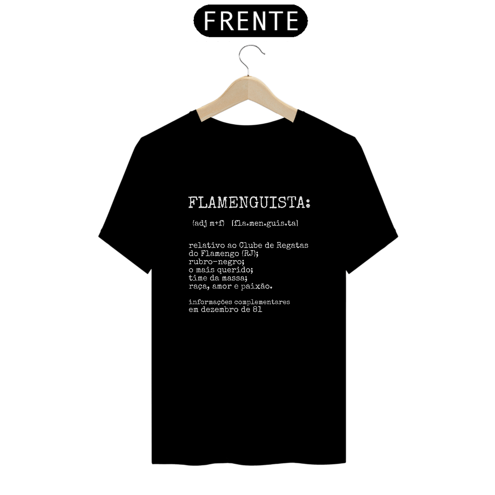T-Shirt Aurélio Flamengo