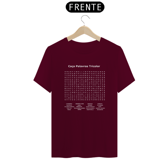 T-Shirt Caça Palavras Fluminense
