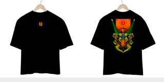 Nome do produto Camisa Oversized Cell Samurai – Dragon Ball Z