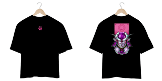 Nome do produto Camiseta Oversized Freeza Samurai – Dragon Ball Z