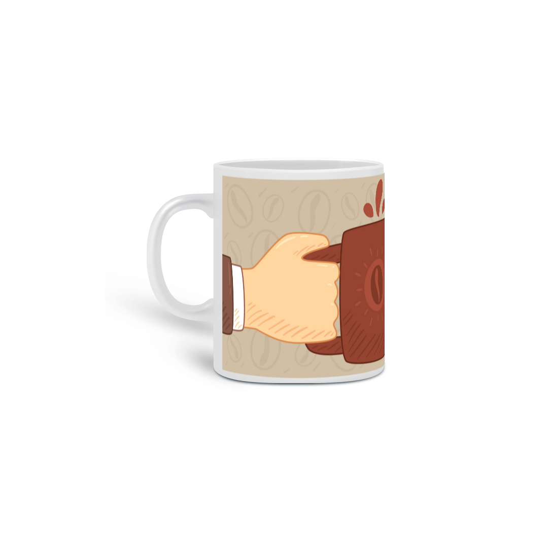 Caneca It's coffee time - modelo 2