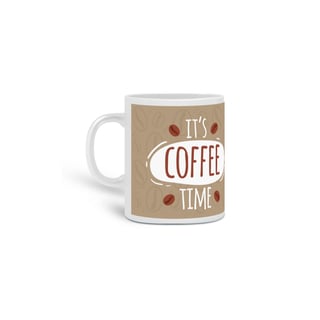 Caneca It's coffee time 