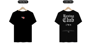 Nome do produto T-shirt Boxing Club | Modelagem Padrão