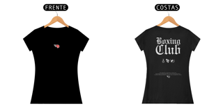 Nome do produto Camiseta Feminina | Boxing Club