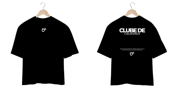 Clube de Criadores | Camiseta Oversized | Por @jonnyfalando