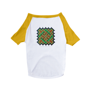 Nome do produtoCAMISETA PET RAGLAN MANDALA - MANDALAS DO UNIVERSO X BAOBÁ INK.