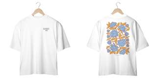 Nome do produtoCamiseta Oversized Unissex Roses Doses