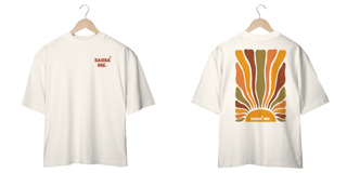 Nome do produtoCamiseta Unissex Oversized Sun Waves