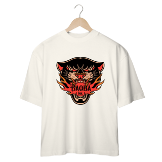 Nome do produtoCamiseta Oversized Unissex Black Panther Chest