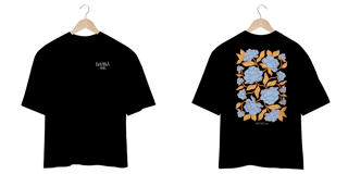 Nome do produtoCamiseta Oversized Unissex Roses Doses