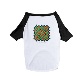 Nome do produtoCAMISETA PET RAGLAN MANDALA - MANDALAS DO UNIVERSO X BAOBÁ INK.