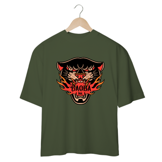 Nome do produtoCamiseta Oversized Unissex Black Panther Chest