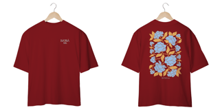 Nome do produtoCamiseta Oversized Unissex Roses Doses