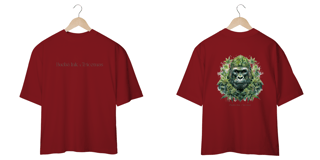 Nome do produtoCAMISETA OVERSIZED GORILLA GLUE - BAOBÁ INK x TRICOMAS
