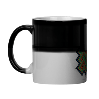 Nome do produtoCaneca Mágica Mandalas do Universo x Baobá Ink