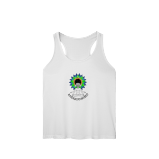 Nome do produtoRegata Feminina Sport Dry UV Mandalas do Universo x Baobá Ink