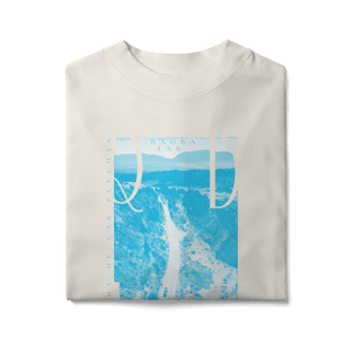Nome do produtoCamiseta Oversized — Quebrada de las Flechas