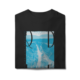 Nome do produtoCamiseta Oversized — Quebrada de las Flechas