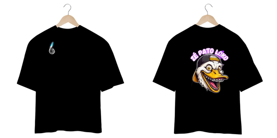 Camiseta Oversized - Turbo Pato Loko