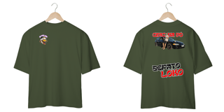 Nome do produto Camiseta Oversized - Civic Da Vó Pato Loko