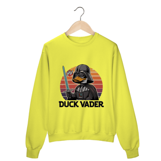 Nome do produto DUCK VADER – O Poder da Força em Versão Pato - Moletom Fechado