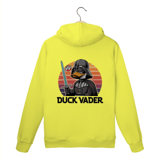 Nome do produto DUCK VADER – O Poder da Força em Versão Pato - Moletom Canguru Costas