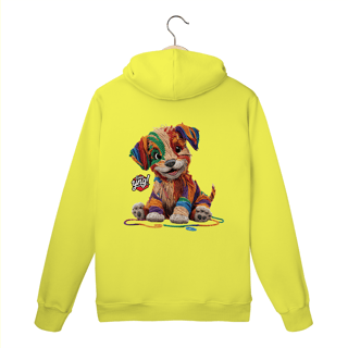 Nome do produto Cachorrinho de Fios - Moletom Canguru Costas