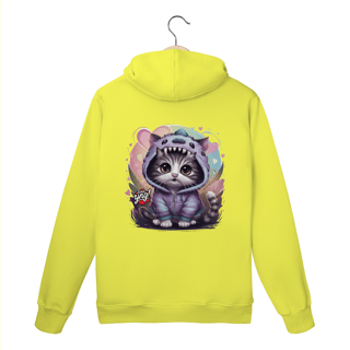 Nome do produto Curiosidade Felina - Moletom Canguru Costas
