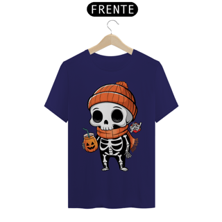 Nome do produto Esqueleto Feliz - Camiseta