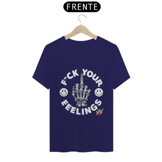 Nome do produto F*ck suas emoções - Camiseta Unissex