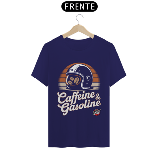 Nome do produto Cafeína e Gasolina - Camiseta Unissex