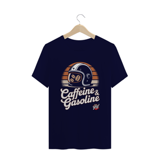Nome do produto Cafeína e Gasolina - Camiseta Plus Size