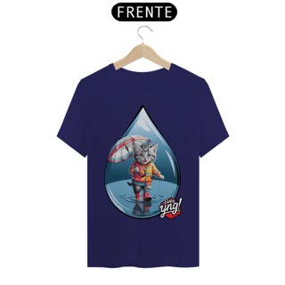Nome do produto Gatinho na Bolha - Camiseta Unissex