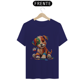 Nome do produto Cachorrinho de Fios - Camiseta Unissex