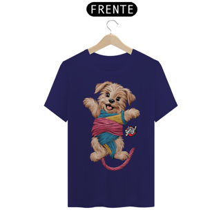Nome do produto Cachorrinho brincalhão - Camiseta Unissex