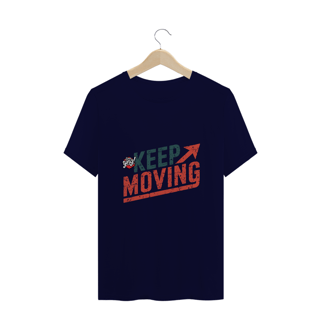 Nome do produto Siga em frente - Camiseta Plus Size