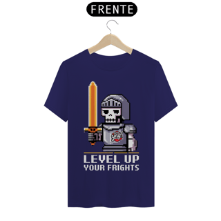 Nome do produto Cavaleiro Esquelético 8 Bits - Camiseta Unissex