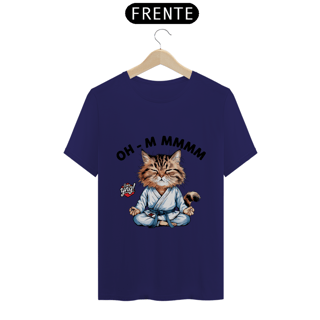 Nome do produto Meditação Felina - Camiseta Unissex
