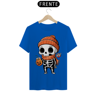 Nome do produto Esqueleto Feliz - Camiseta