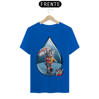Nome do produto Gatinho na Bolha - Camiseta Unissex