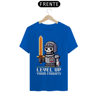 Nome do produto Cavaleiro Esquelético 8 Bits - Camiseta Unissex