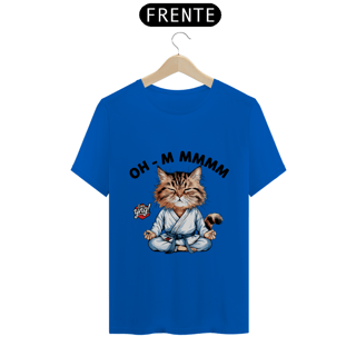 Nome do produto Meditação Felina - Camiseta Unissex