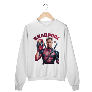 Nome do produto Moletom - Bradpool – O Herói Que Ninguém Esperava