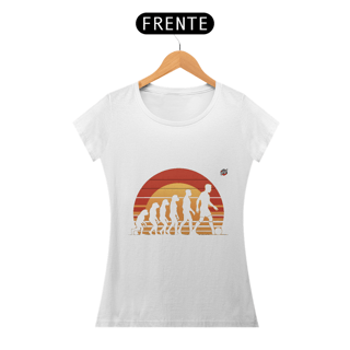 Nome do produto Evolução do Futebol – A História que Virou Paixão - Camiseta Feminina