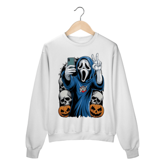 Nome do produto Peace & Ghosts - Moletom Fechado