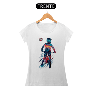 Nome do produto Ride the Mountains - Camiseta Feminina