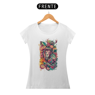 Nome do produto Animais do Abstrato - Camiseta Feminina